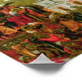 悲しみのヴァージン, 1707 ポスター (角)