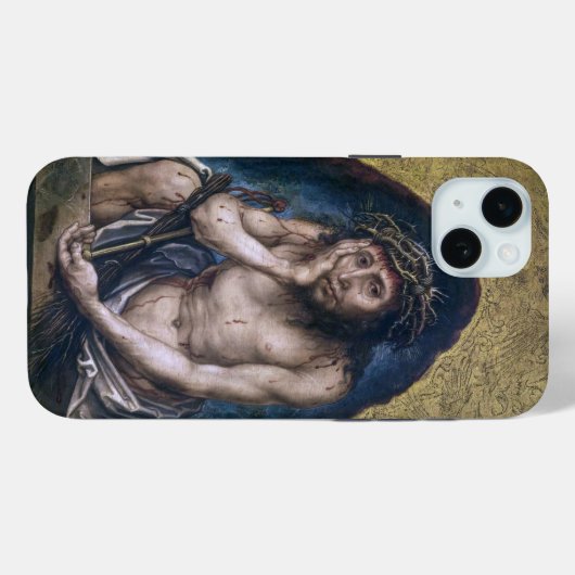 悲しみの人としてのキリスト | Albrecht Drer | Case-Mate iPhoneケース (裏面 (横))