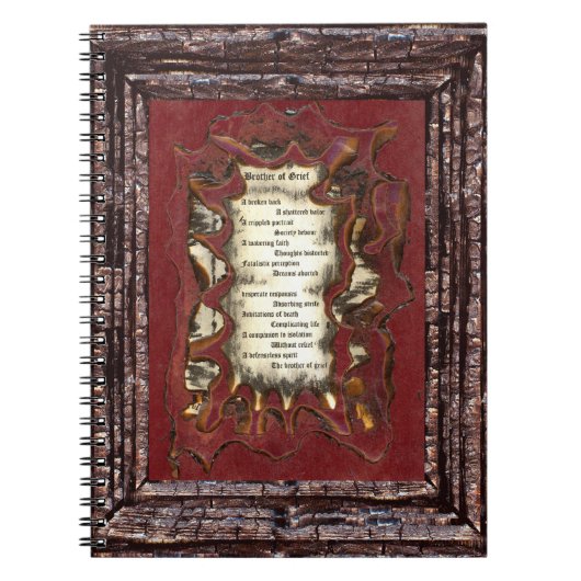 悲しみの兄弟 ノートブック (正面)