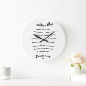 悲しみの兄弟 ラージ壁時計 (ホーム)