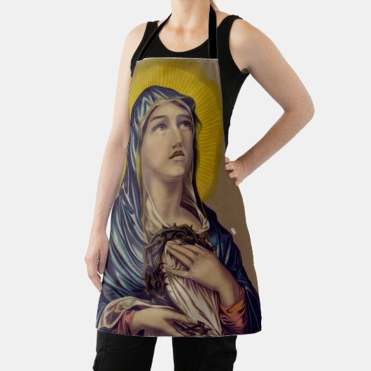悲しみの女性を刺す エプロン (インサイチュ)
