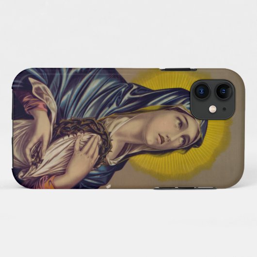 悲しみの女性を刺す Case-Mate iPhoneケース (裏面(横))