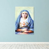 悲しみの女神 キャンバスプリント (インサイチュ (ウッドフロア))