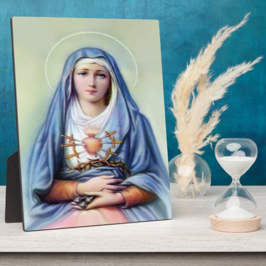 悲しみの女神 フォトプラーク (側面)