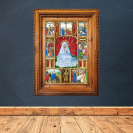 悲しみの女神 – 中世の写本 ポスター