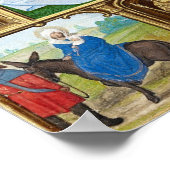 悲しみの女神 – 中世の写本 ポスター (角)