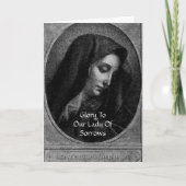 『悲しみの女』 カード (正面)