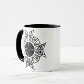 悲しみの星の黒 マグカップ (正面左)