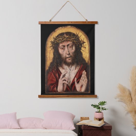 悲しみの男タペストリー 吊り下げ型タペストリー (寝室)