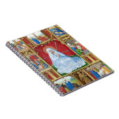 悲しみの私達の女性イースターの宗教的な中世を貸した ノートブック (右側)