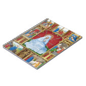 悲しみの私達の女性イースターの宗教的な中世を貸した ノートブック (左側)