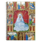 悲しみの私達の女性イースターの宗教的な中世を貸した ノートブック (正面)