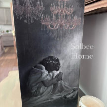 悲しみの芸術デコパージュティッシュペーパー