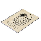 悲しみは変わらない…悲しみ記念ジャーナル ノートブック (左側)