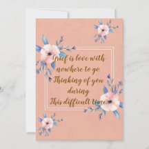 "悲しみは愛のunanched"、良いカードを取得する。