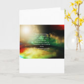 悲しみは決して終わらない カード (黄色い花)