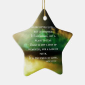 悲しみは決して終わりません セラミックオーナメント (右)