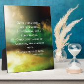 悲しみは終わらない フォトプラーク (側面)