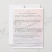 悲しみや喪失のためのストーンのフルサイズカード (正面)