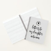 悲しみ天国 ノートブック (内部)