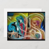 悲しみ8 ポストカード (正面/裏面)