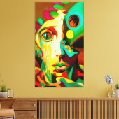 悲しみ キャンバスプリント (インサイチュ (リビング))