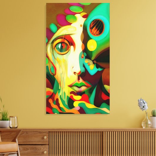 悲しみ キャンバスプリント (インサイチュ (リビング))