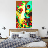 悲しみ キャンバスプリント (インサイチュ (寝室))