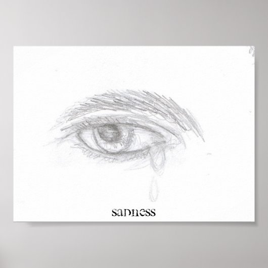 悲しみ ポスター (正面)