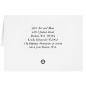 悲しみ – 懸命の時間 – 暗闇の中で締め付ける (裏面横)