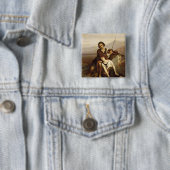 悲しみ、c.1852の心地よい 缶バッジ (インサイチュ)