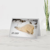 ***悲し恋しく思い!*** カード (正面)