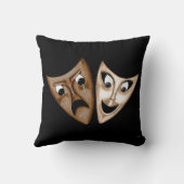 悲劇とコメディ クッション (裏面)