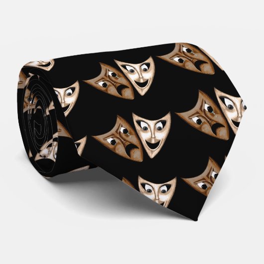 悲劇とコメディ ネクタイ (ロール)