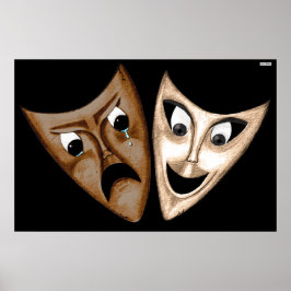 悲劇とコメディ ポスター