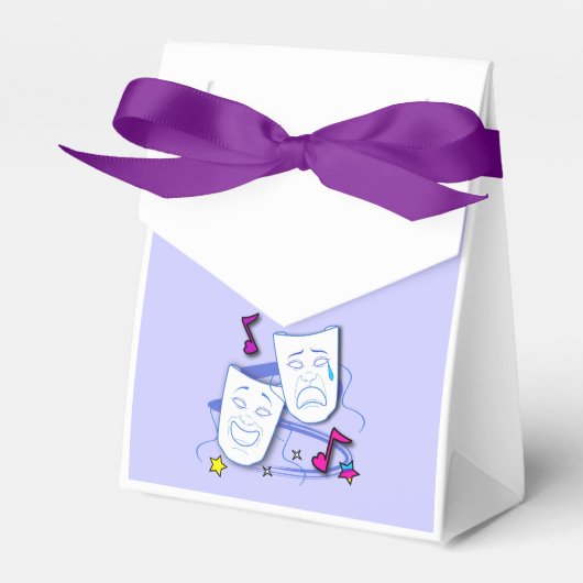 悲劇と喜劇の面 フェイバーボックス (正面サイド)