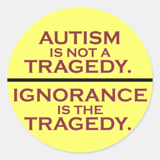 悲劇のシールなし ラウンドシール (正面)