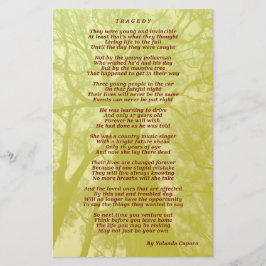 悲劇のチラシ チラシ