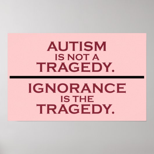 悲劇のポスターではない ポスター (正面)