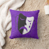 悲劇のマスク クッション (ブランケット)