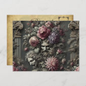 悲劇の合唱団 – ゴシックビクトリアン語 シーズンポストカード (正面/裏面)