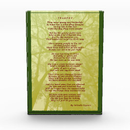 悲劇アクリルブロック フォトブロック