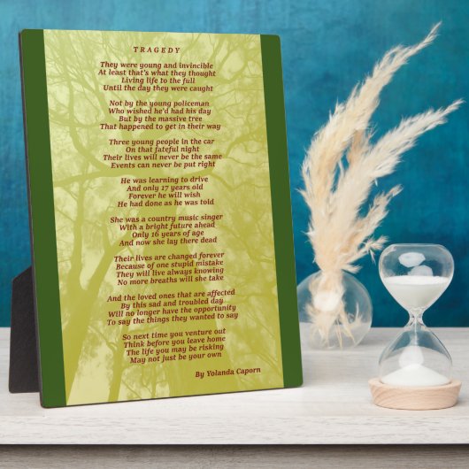 悲劇プラーク フォトプラーク (側面)