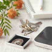 悲劇的なマスク キーホルダー (側面)