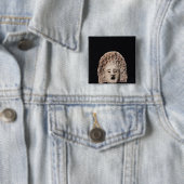 悲劇的なマスク 缶バッジ (インサイチュ)