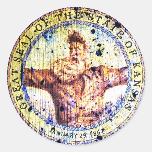 悲劇的な前奏 ラウンドシール (正面)