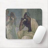 悲劇的な詩人の家からの俳優そしてマスク、 マウスパッド (マウス)