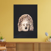 悲劇的マスク キャンバスプリント (インサイチュ (リビング))