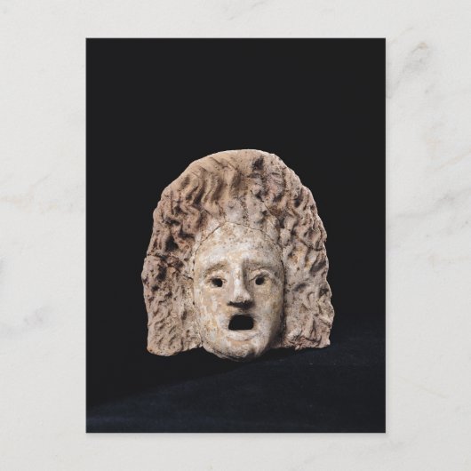 悲劇的マスク ポストカード (正面)