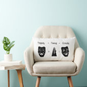 悲劇+タイミングがコメディシアターに匹敵 ランバークッション (椅子)